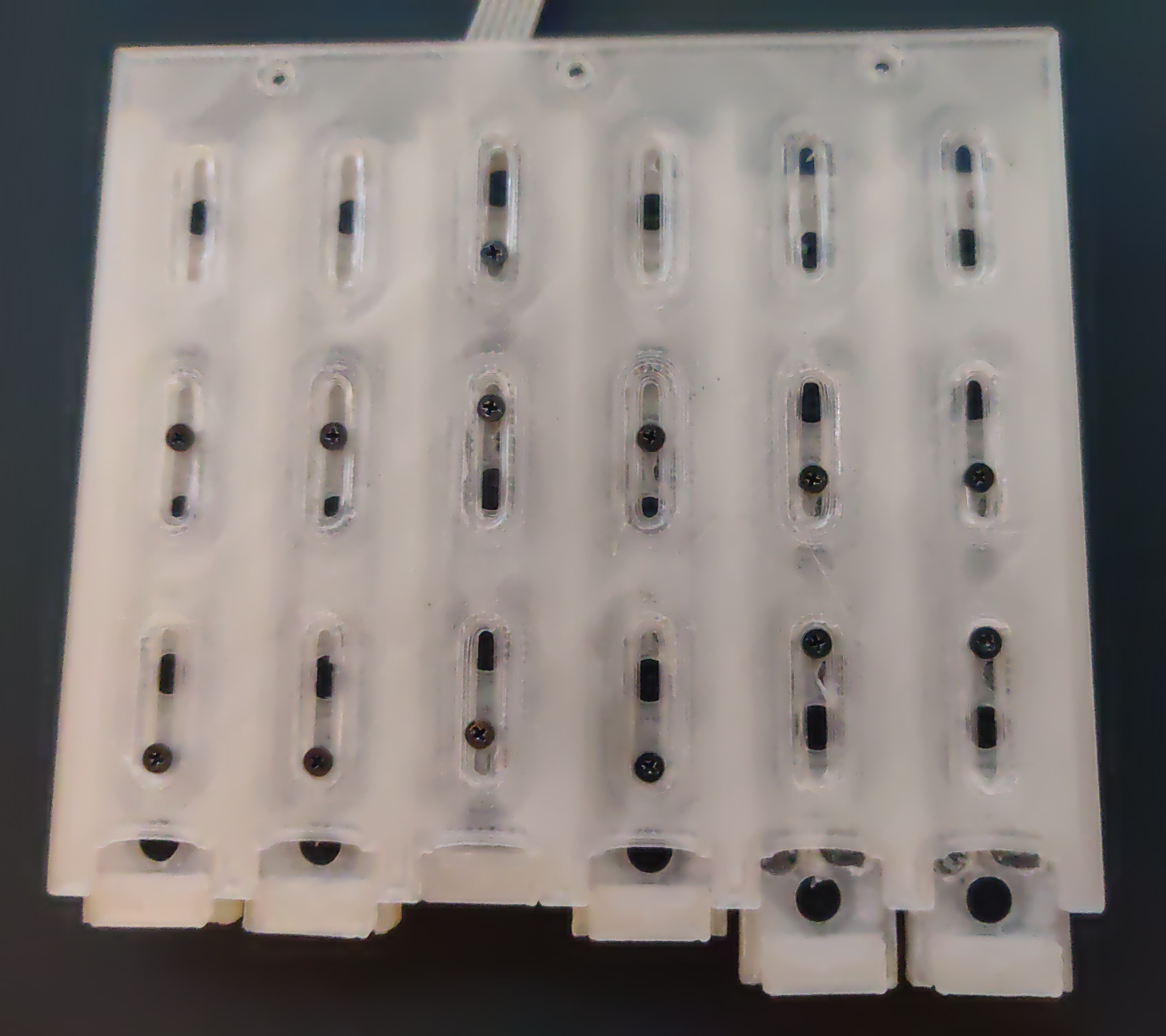 Left side modules in base bottom